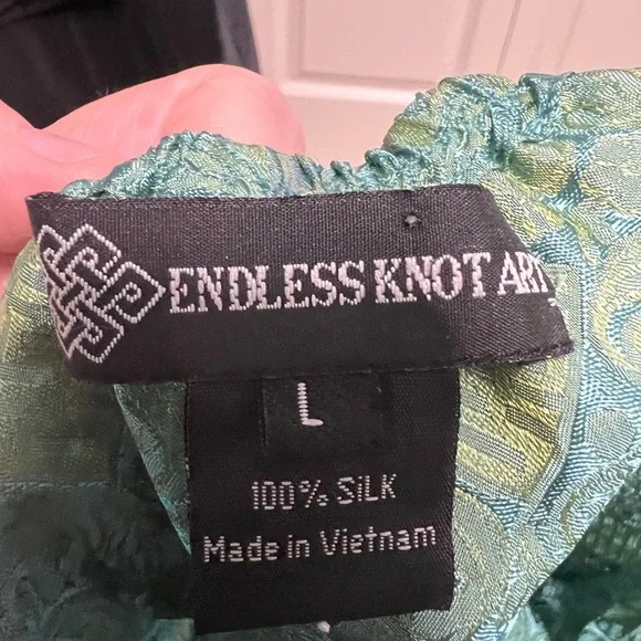 Bohemian Silk Skirt - Picture 2 of 5